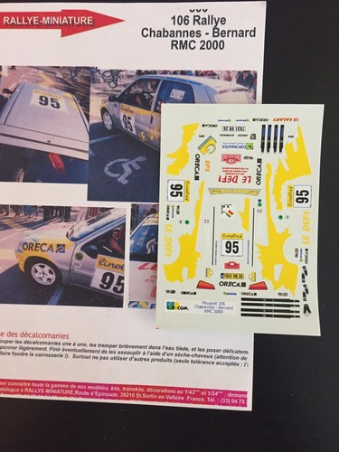 Decals peugeot 106 - peugeot,