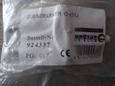 Électrode allumage brûleur