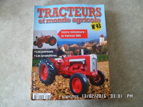 Fascicule tracteurs monde - fascicule,