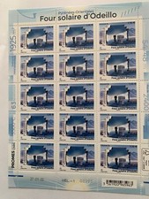 France - Feuillets de France - 2022 - No F57 - Four solaire d'Odeillo - Sciences