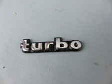 CITROEN TURBO insigne emblème
