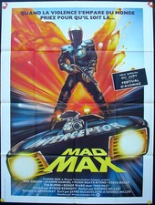 MAD MAX INTERCEPTOR / VERY RARE FIRST RELEASE 1979 / VINTAGE LARGE FRENCH POSTER