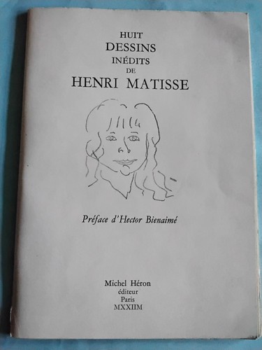 Huit dessins inédits - de, henri