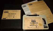 JOHNNY HALLYDAY SOLO UNA PREGHIERA CASSETTE VIDEO U MATIC serie PROMOTION