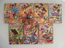 Super Dragon Ball Heroes Big Bang BM4 CP Set Complet 7 Cartes DBH DBZ
