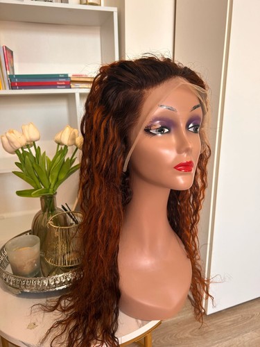 Perruque cheveux humain pre - perruque,