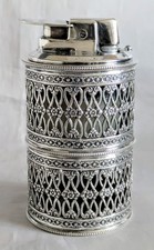 Briquet de Table RONSON Argent Massif