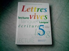 Livre scolaire français 5