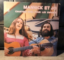 Vinyle 33 Tours - Mannick Et Jo - Chantent Noël Pour Les Enfants