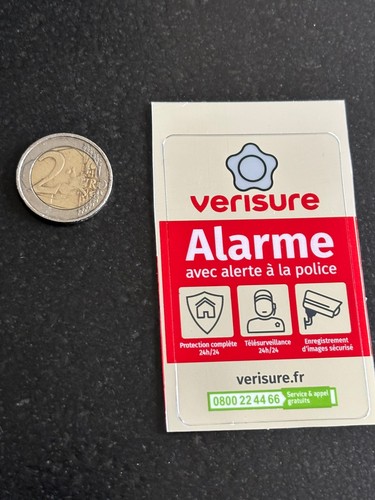 Autocollant verisure x 5 - verisure,