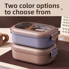 Doublure en acier inoxydable boîte à lunch en acier inoxydable couvercle silic