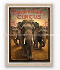 🎪 Affiche Vintage Barnum &