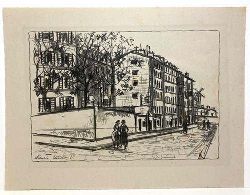 Maurice utrillo - utrillo, (1883-1955)