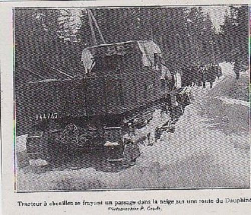 1925 tracteur a chenilles - 1925,