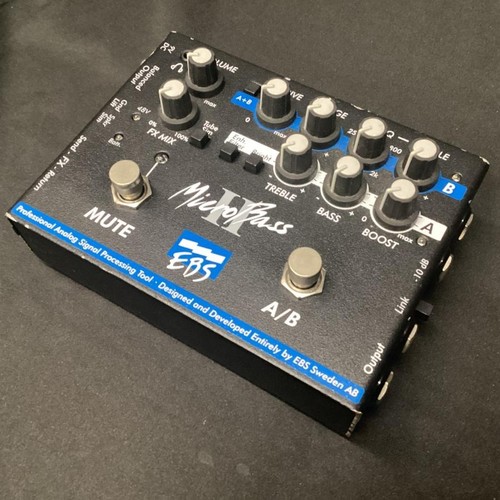 Ebs micro bass preamp pedal - ebs, ii