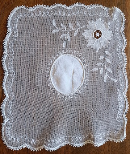 Napperon ancien tulle - -ancien, en