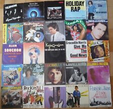 25 Disques Vinyle 45 T