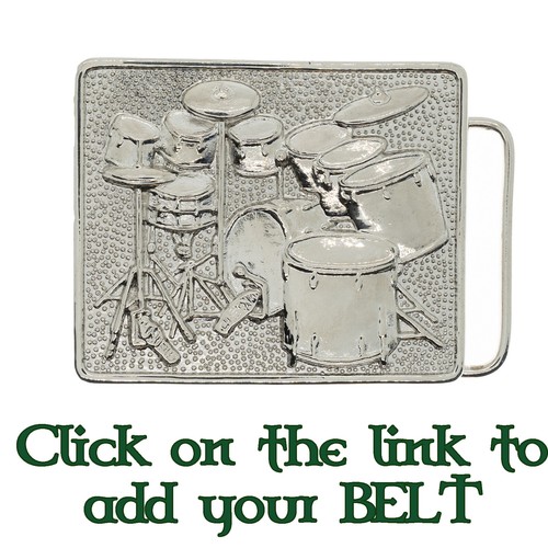 Drum kit ceinture boucle - ceinture,