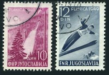Yugoslavia 260-261,CTO.Michel