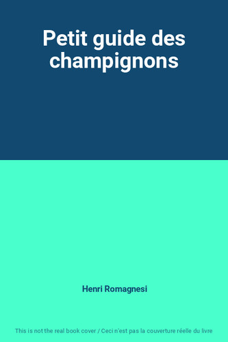 Petit guide des champignons