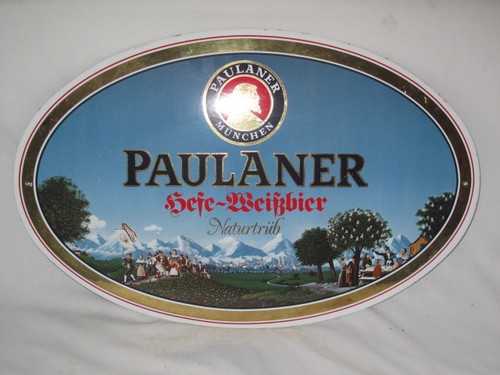 Plaque émaillée bière - plaque,