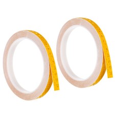 Réfléchissant Ruban 2 Rouleau 26 ft x 0.4-pouce Adhésif pour Voiture Foncé Jaune