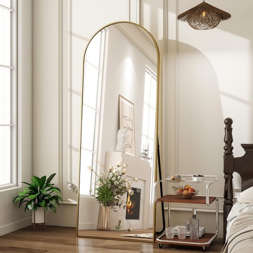 Miroir sur pied motif arc - miroir,