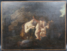 Tableau ancien 17ème - ancien,