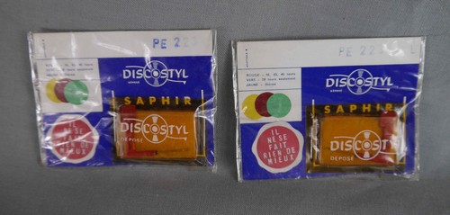 Saphirs nos needles - needles, neufs