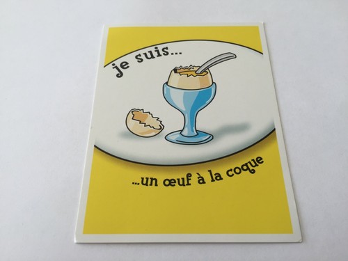Carte suis œuf à la - suis,