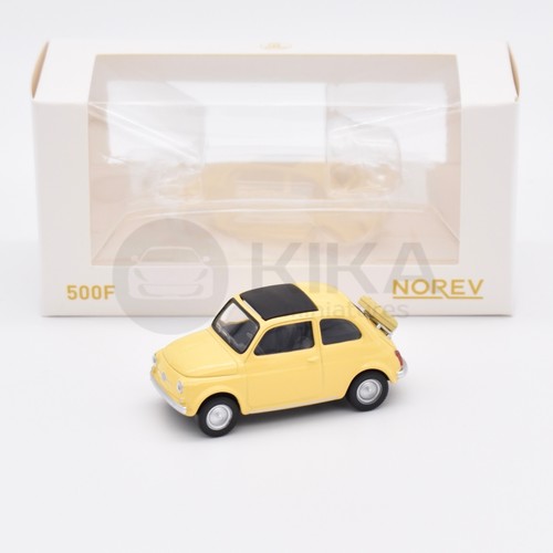 Fiat 500 jaune - fiat,