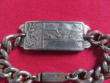 GOURMETTE PARACHUTISTE TAP LEGION ETRANGERE COMMANDO INDOCHINE ALGERIE