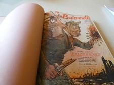 Reliure La Baïonnette  26  N° du  1  à 26 du  8 juillet au 28 decembre 1915