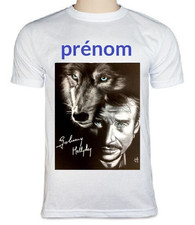 Shirt johnny hallyday - t-,
