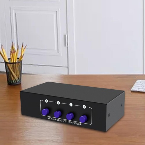 Commutateur audio vidéo rca - audio,