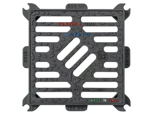 Grille égout fonte - d'Égout, en