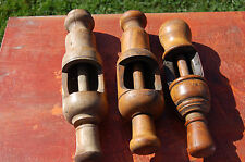 anciennes bouchonneuses de bouteille en bois XIX travail d art populaire  //C12/