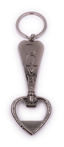Love cœur tire bouchon - tire-bouchon, argent
