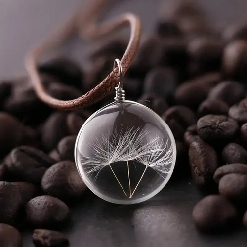 Collier boule chaîne corde - boule,