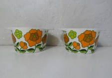 2 bols en mélamine tefal vintage