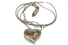 Disney heart locket - locket, silver