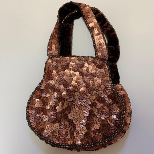 Mini sac main paillettes - mini,