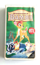 Bambi – Cassette vidéo VHS