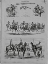 1870 ARME FUSIL REVOLVER PERRIN ARMEE 1 JOURNAL ANCIEN