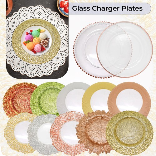 Weddecor assiettes dessous - assiettes,