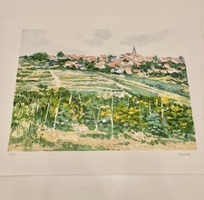 Lithographie Renée THEOBALD -