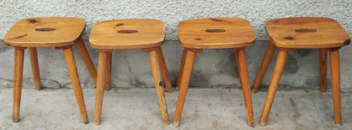 Lot tabouret design - 4,