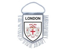 fanion mini drapeau pays voiture decoration souvenir blason londres london
