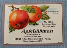 ancien Étiquette de jus