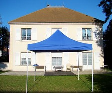 TONNELLE BARNUM PLIANT PRO LUXE 3 QUALITES 6 DIMENSIONS 3 X 3 M SANS MUR 3ANS